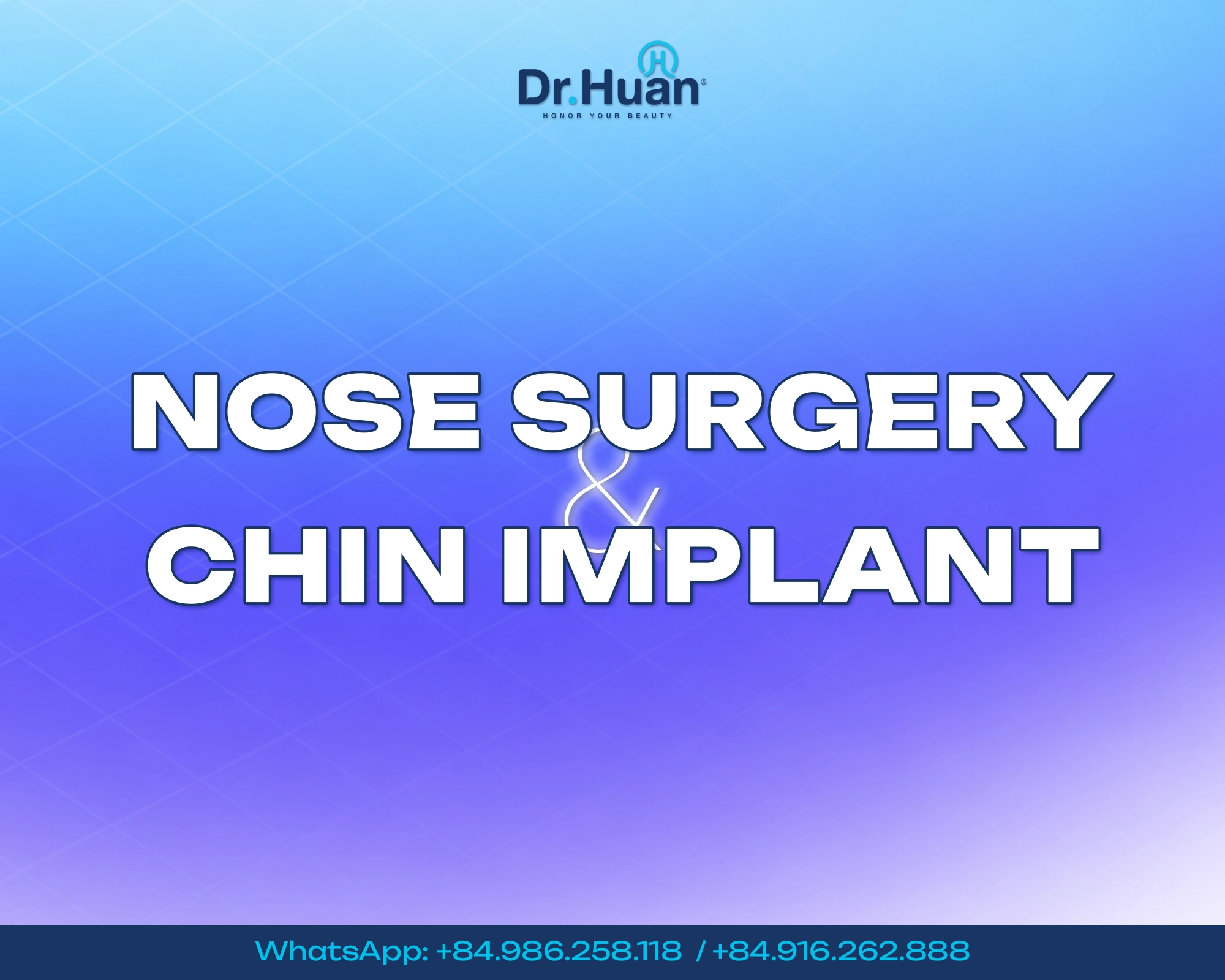 1 nose surgery chin implant