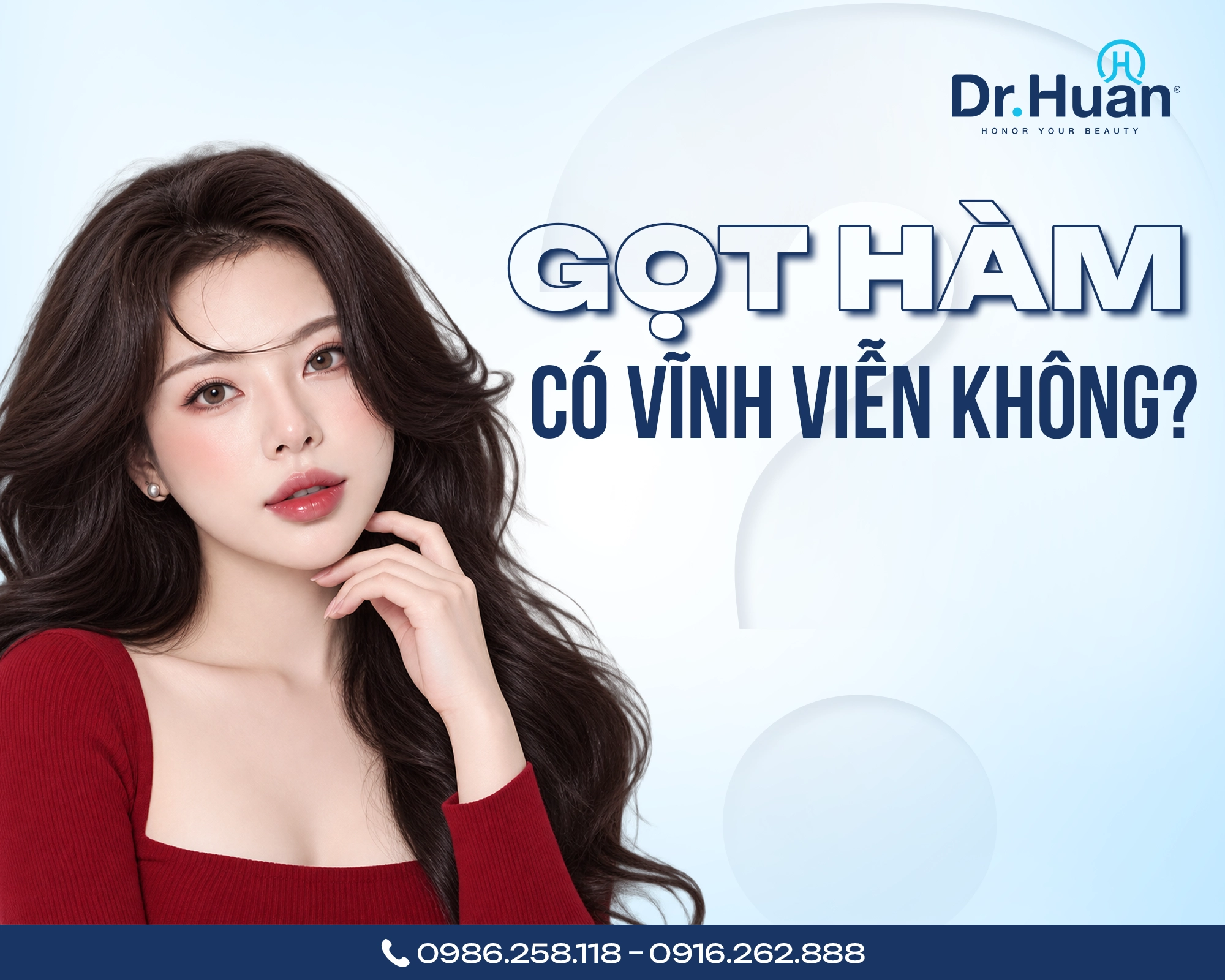 gọt hàm có vĩnh viễn không